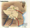 Supplying Rhodesia- the routes.