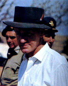 Ian Smith Prime minister of Southern Rhodesia.