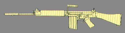 7.62 FN FAL rifle.