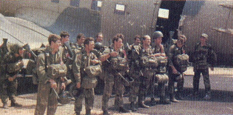Fireforce troopies ready for airborne operations.